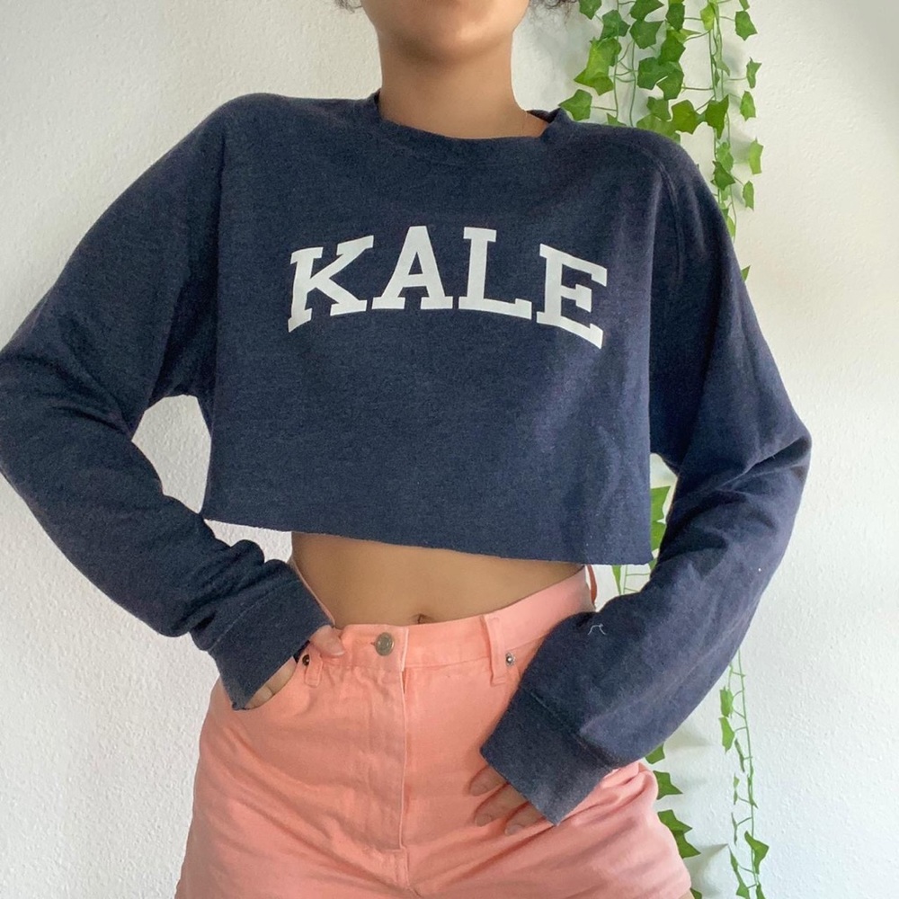 KALE vintage wash sweatshirt